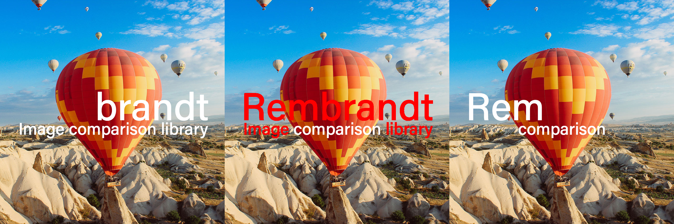 Lightweight Image comparison with Rembrandt.JS