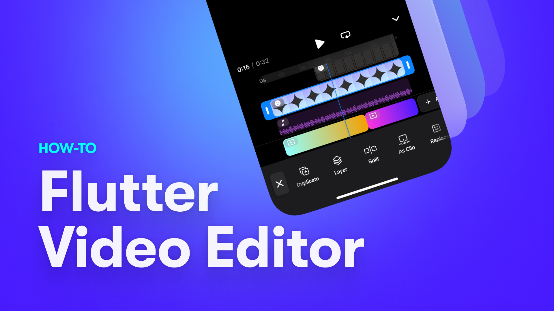 A Modern Video Editor SDK for your Flutter App