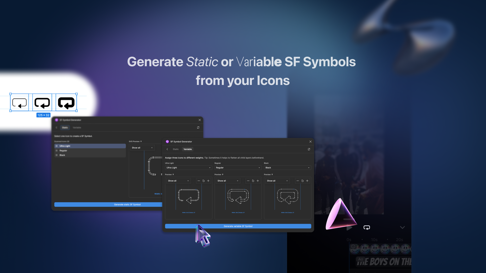 Building Custom Variable SF Symbols in Figma for our CreativeEditor SDK for iOS